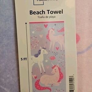 Mainstays Unicorn Beach Towel